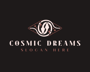 Serpent Cosmic Eye logo design