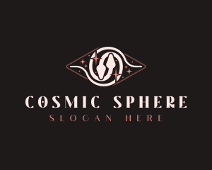 Serpent Cosmic Eye logo design