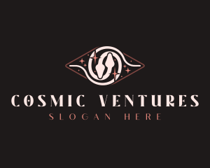 Serpent Cosmic Eye logo design