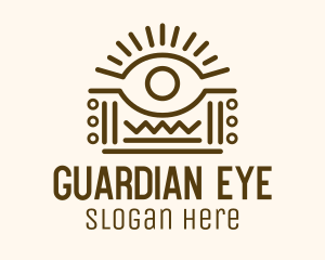 Ancient Ethnic Eye logo design