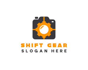 Mechanical Gear Photography logo design