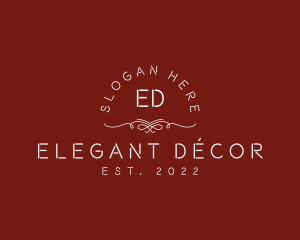 Stylish Elegant Boutique logo design