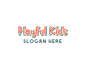 Playful Child Daycare logo design