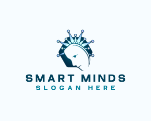 Head Mind Intelligence logo design