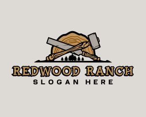 Woodwork Hammer Chisel logo