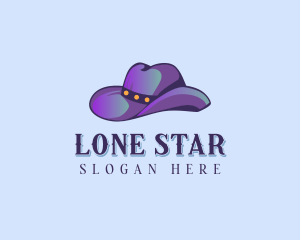 Western Cowboy Hat logo design