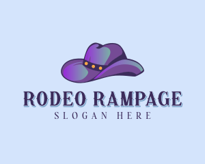 Western Cowboy Hat logo design