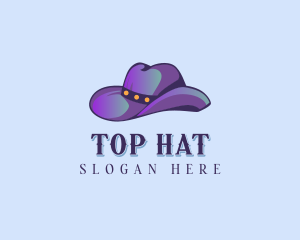 Western Cowboy Hat logo design