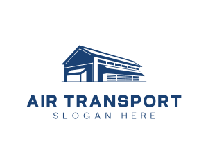 Warehouse Distribution Transport logo design