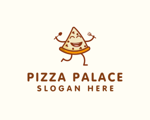 Pizza Snack Eatery logo design