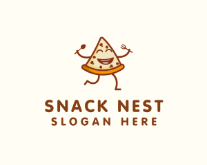 Pizza Snack Eatery logo design