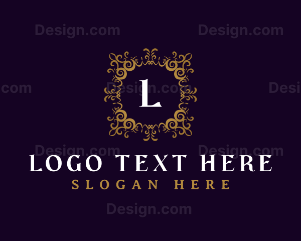 Luxury Ornament Decor Logo
