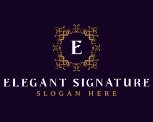 Luxury Ornament Decor logo design