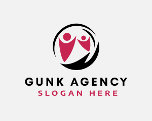 Human Globe Agency logo design