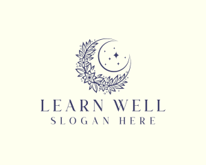 Moon Spa Wellness logo design