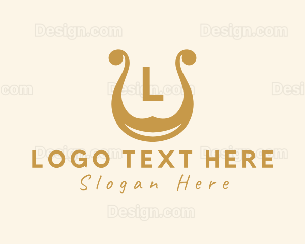 Harp Lyre Symphony Logo