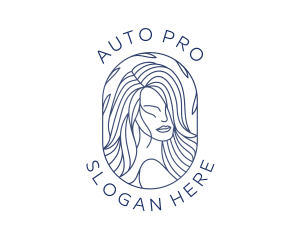 Beauty Woman Hair Logo