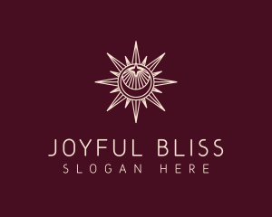 Mystical Sun Shine logo design