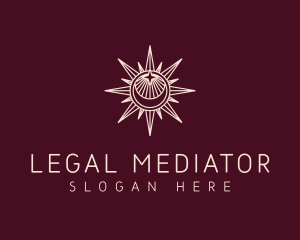 Mystical Sun Shine logo design