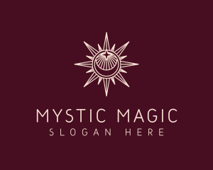 Mystical Sun Shine logo design