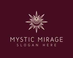 Mystical Sun Shine logo design