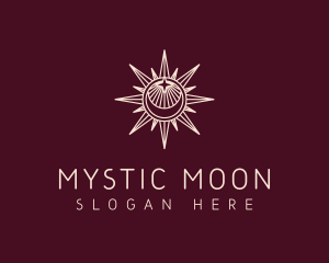 Mystical Sun Shine logo design