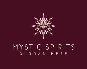 Mystical Sun Shine logo design