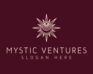 Mystical Sun Shine logo design