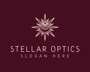 Mystical Sun Shine logo design