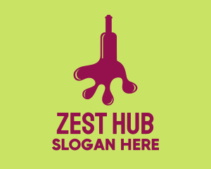 Wine Bottle Spill logo