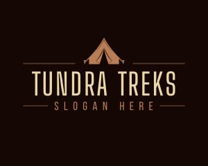 Outdoor Campsite Tent logo design