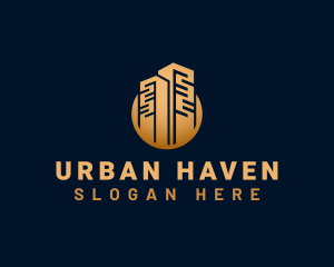 Urban Developer Realty logo design