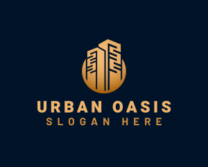 Urban Developer Realty logo design