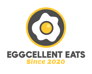 Cook Fried Egg logo design