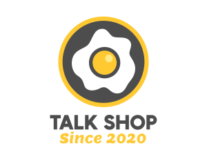 Cook Fried Egg logo design