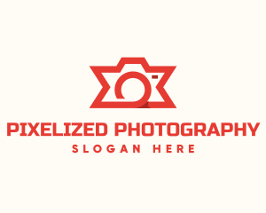 Star Digital Camera logo design