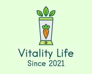 Healthy Carrot Smoothie logo