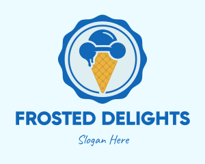 Ice Cream Workout logo design