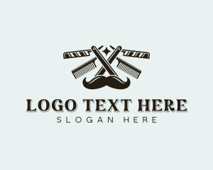 Mustache Razor Shave logo