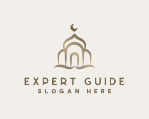 Muslim Mosque Architecture logo design