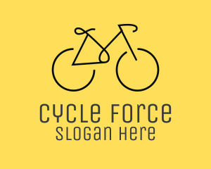 Bicycle Bike Cycling logo design