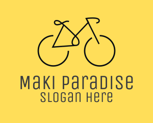 Bicycle Bike Cycling logo design