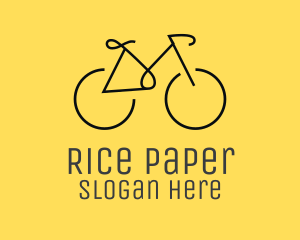 Bicycle Bike Cycling logo design