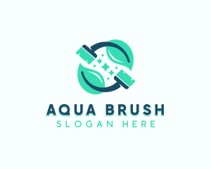 Eco Janitorial Cleaning logo design