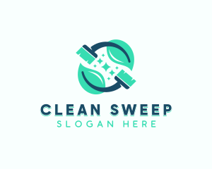 Eco Janitorial Cleaning logo design