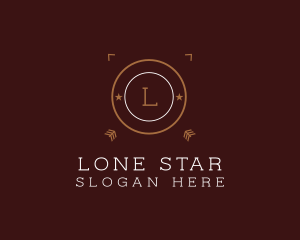 Circle Star Shield logo design