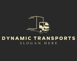 Minimal Speed Truck logo design