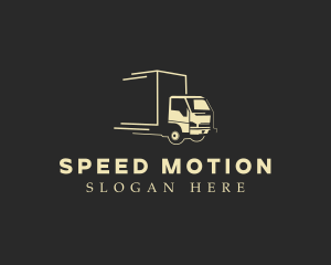 Minimal Speed Truck logo design