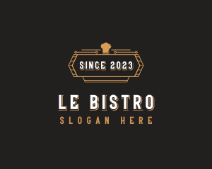 Bistro Gourmet Chef logo design