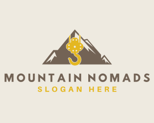 Mountain Crane Builder logo design